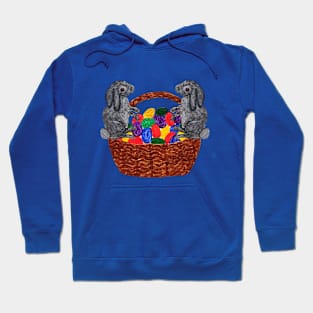 Easter Eggs & Bunnies design Hoodie